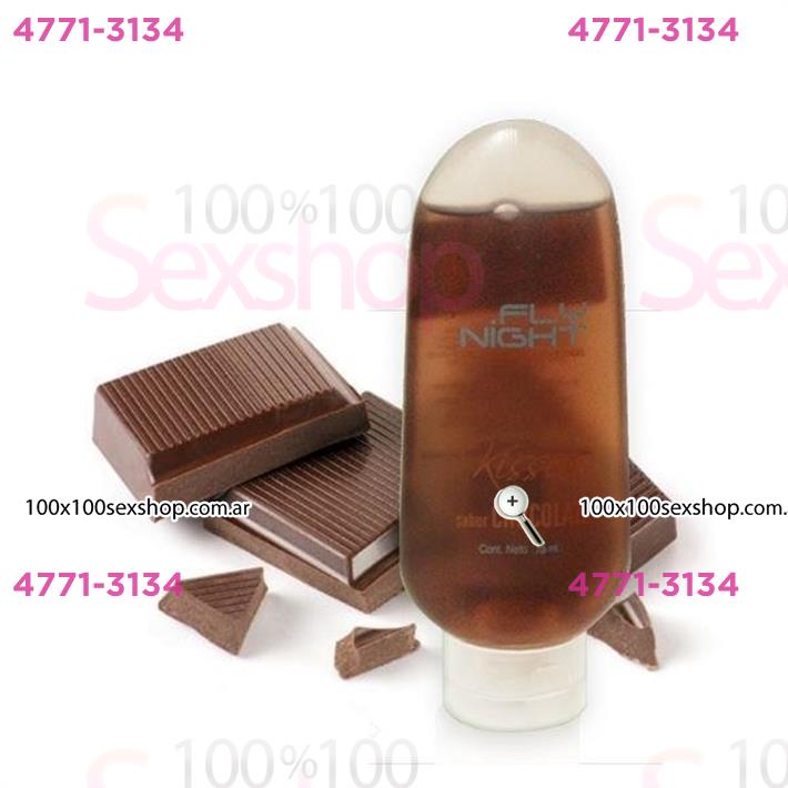 Cód: CA CR KISSES CHOCO - Lubricante comestible Chocolate 100 ml - $ 8400